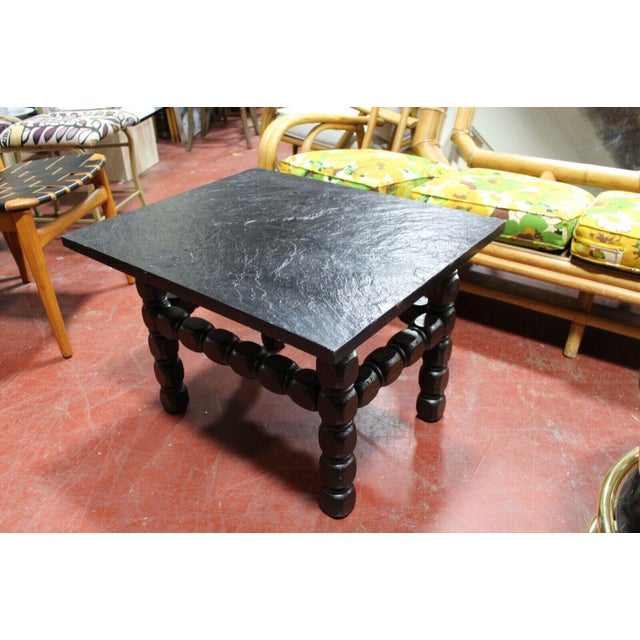 1970s Adrian Pearsall Craft Assoc. "Strictly Spanish" Side Table For Sale - Image 9 of 9