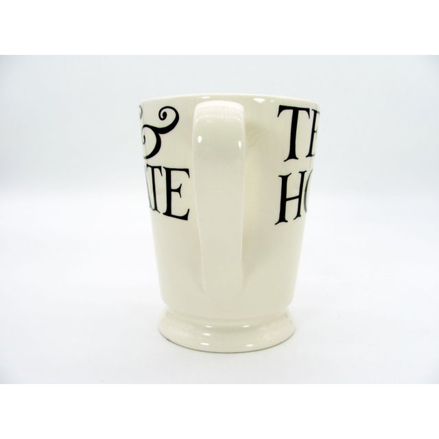 2010s 2014 Emma Bridgewater Black Toast & Marmalade Tall Mugs - Set of 4 For Sale - Image 5 of 10