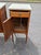 Antique French Oak White Marble Top Bedside Cabinets - A Pair For Sale - Image 10 of 12