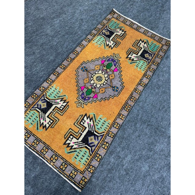 Early 21st Century Turkish Yastik Rug 1'8" x 3'4" For Sale - Image 5 of 5