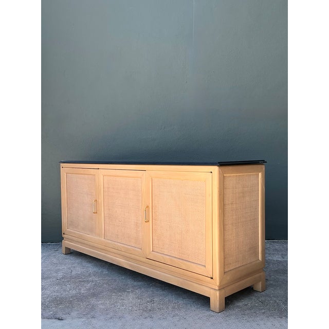 Vintage Wood and Stone Credenza For Sale - Image 12 of 12