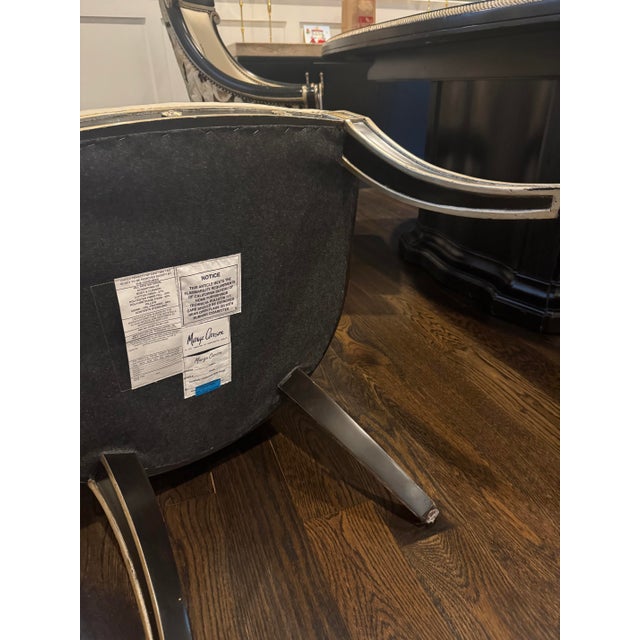 Marge Carson Dining Table and Chairs - Set of 8 For Sale - Image 10 of 11