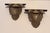 Brass 1970s Hollywood Regency Brass and Black Lacquer Shell Sconces - A Pair For Sale - Image 8 of 8