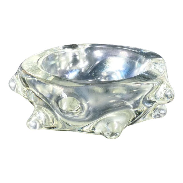 Mugnoni Series Glass Vase by Ercole Barovier, 1940s For Sale