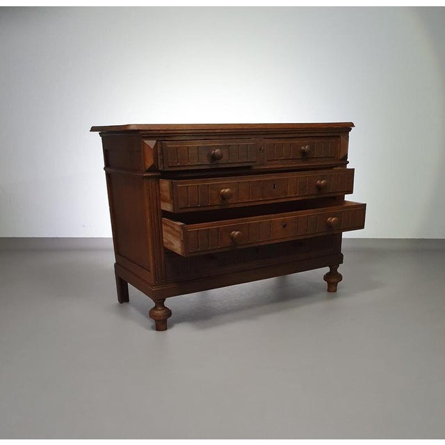 Commode in Wood, 1930s For Sale - Image 6 of 18