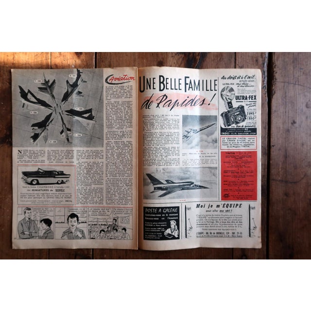 Illustration Original Le Journal De Tintin No. 529, December 11, 1958 – Tintin Au Tibet For Sale - Image 3 of 7