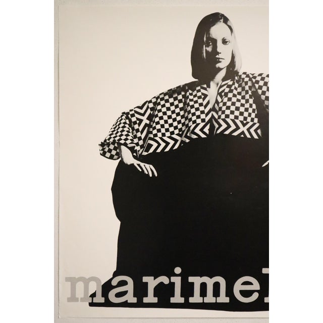 Date: 1960s Size: 23.5 x 23 inches About the poster: Annika Rimala was a driven Marimekko designer who used cheerful...