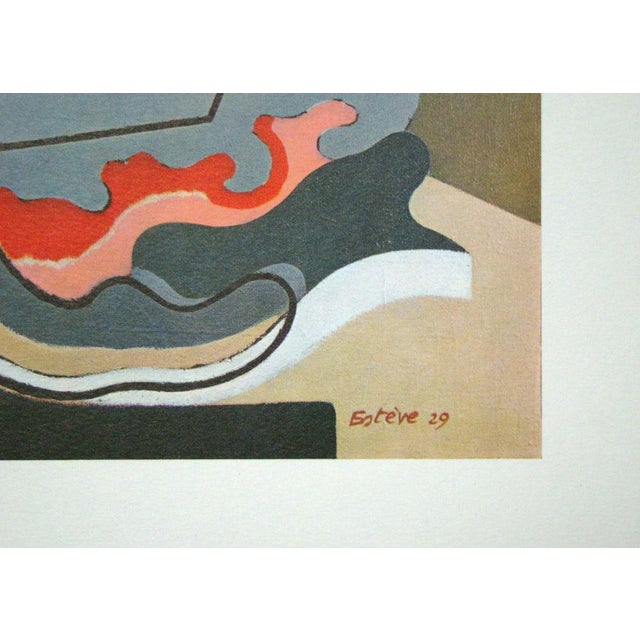 After Maurice Esteve, Liseuse, 1961, Offset Lithograph For Sale - Image 9 of 13