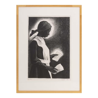 Elizabeth Catlett "Celie" Lithograph, 1986 For Sale