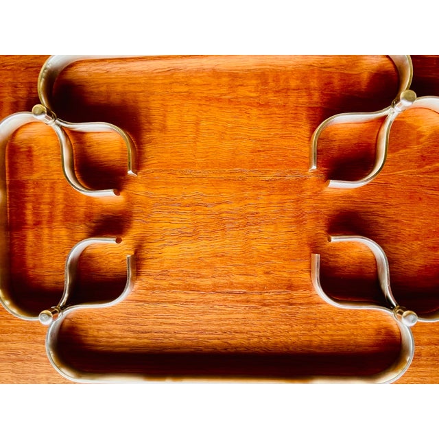 Art Deco Silver Plated Trivet from PM, 1940s For Sale - Image 13 of 18