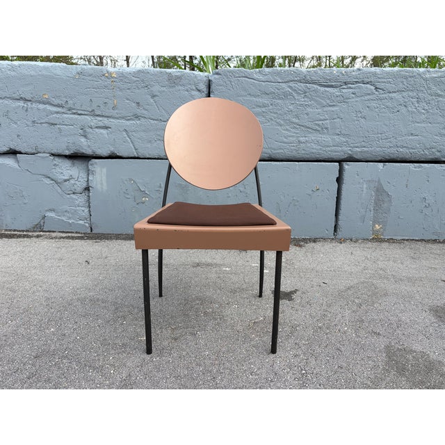 Wood Set of Ten Attributed to Dakota Jackson Vik-Ter Dining Chairs For Sale - Image 7 of 18
