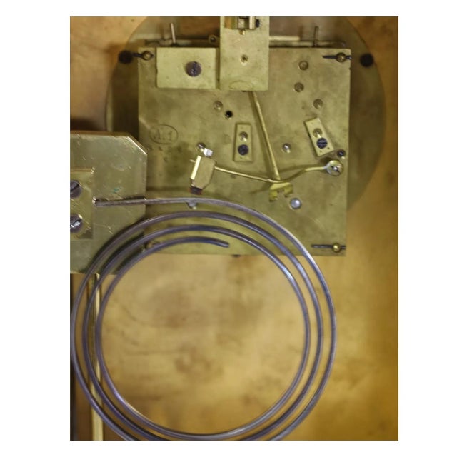 19th Century Antique 19c French Enamel Mantel Clock Set W Bronze Mounted Garnitures by H. Desprez For Sale - Image 5 of 5