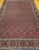 "This striking vintage Persian Bidjar rug, hand-knotted in the late 20th century, features a rare allover Herati geometric...