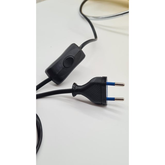 Metal Desk Lamp in Yellow Metal and Chrome by J. Hůrka, Czechoslovakia, 1970s For Sale - Image 7 of 11