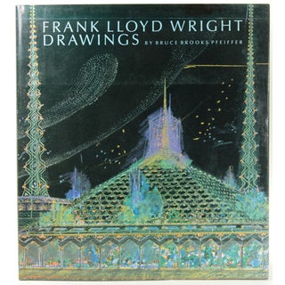 'Frank Lloyd Wright Drawings' 1st Edition Book For Sale