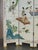 Antique Chinese Export Hardstone Folding Screen Room Divider For Sale - Image 10 of 18
