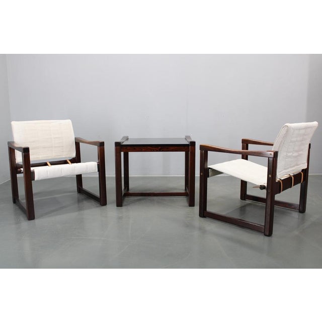 Lounge Set attributed to Karin Mobring for Ikea, Sweden, 1970s, Set of 3 For Sale - Image 3 of 12
