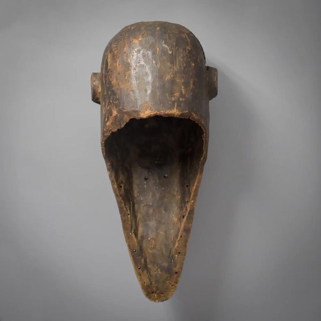 Early 20th Century Kuba Goggle Eyed Mask Pwoo Itok For Sale - Image 10 of 10
