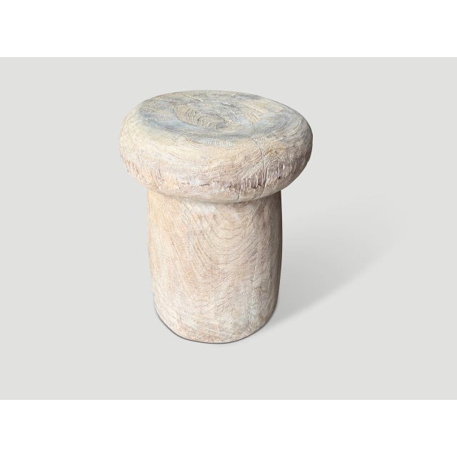 2010s Andrianna Shamaris Ancient Side Table For Sale - Image 5 of 5