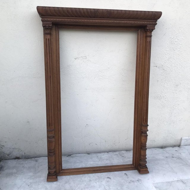 Antique Oak Wood Frame, 1920s For Sale - Image 14 of 18