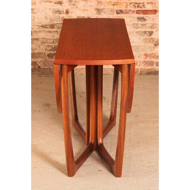Mid-Century Modern Gateleg Teak Dining Table by Beithcraft, 1960s For Sale - Image 12 of 17