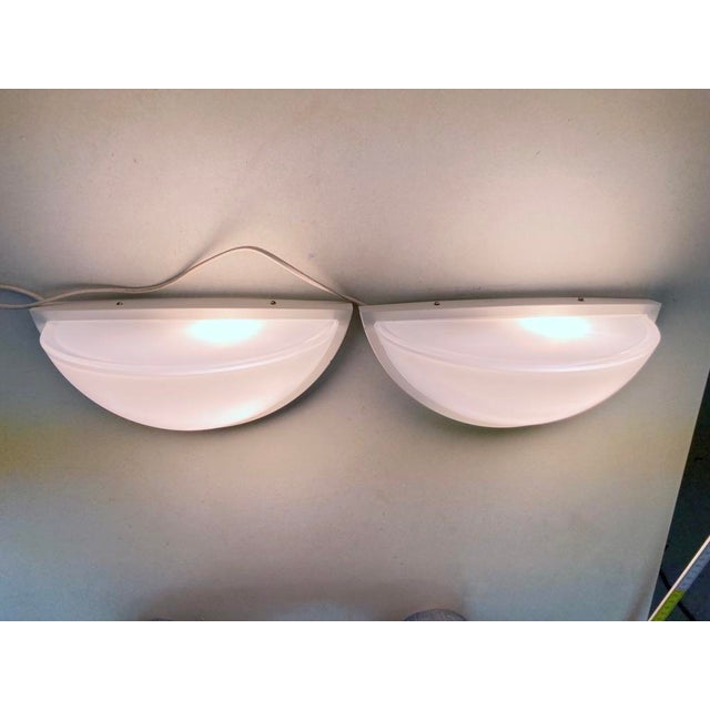 Wall Lamps from Glashütte Limburg, 1970s-1980s Design, Set of 2 For Sale - Image 9 of 13