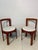 Italian Red Lacquered Wooden Breakfast Table and Chairs by Gianfranco Frattini, 1975, Set of 5 For Sale - Image 10 of 16