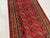 1990s Extra-Long Red Turkmen Mori Gul Wool Runner Rug, 2'7" X 19'3" For Sale - Image 5 of 15