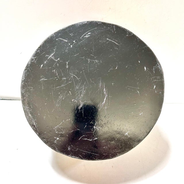 Vintage Toleware Cachepot Planter – Hand Painted Fruit Motif Folk Art Planter For Sale In Louisville - Image 6 of 9