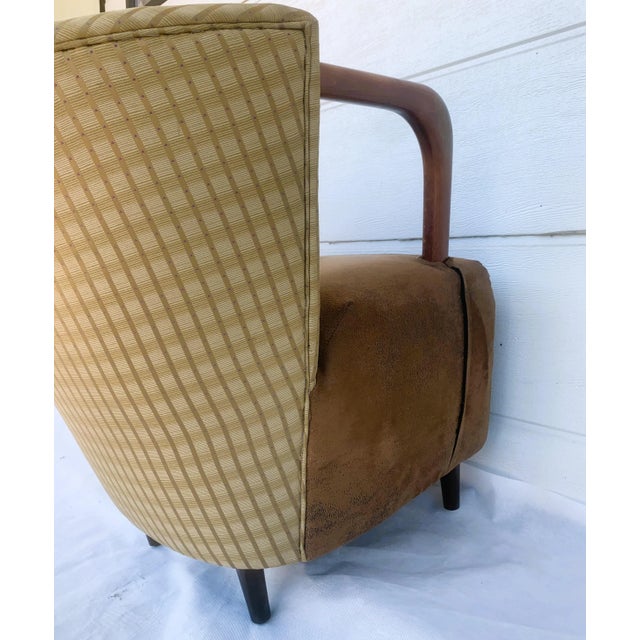 Art Deco Modernist Armchair, 1930s-1950s For Sale - Image 4 of 18