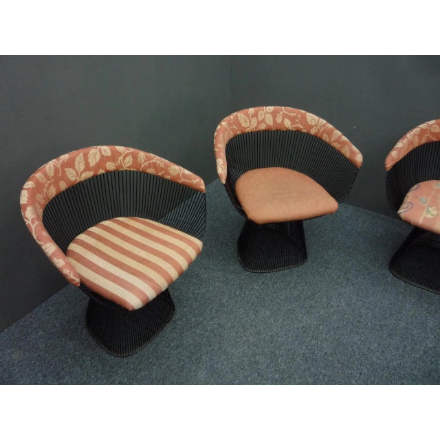Warren Platner Chairs by Warren Platner for Knoll International, 1980s, Set of 3 For Sale - Image 4 of 12