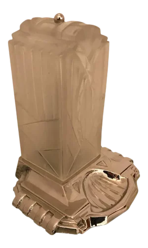 French Art Deco Table Lamp by Hugue