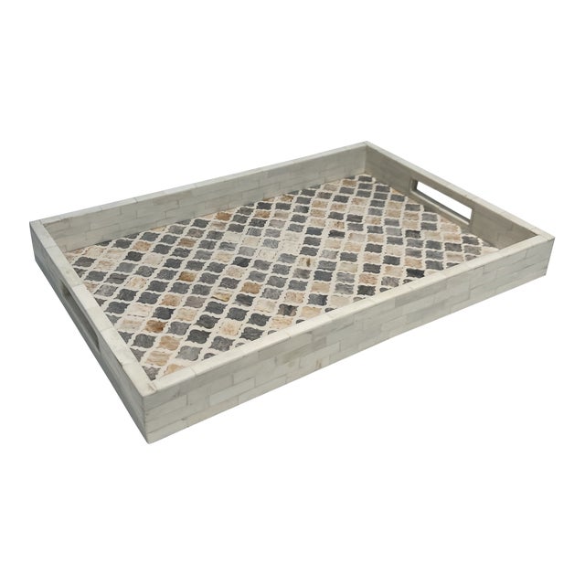 Inlaid Decorative Tray For Sale