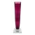 Mid 20th Century Tall Polish Plum Purple Art Glass Vase on Clear Square Base For Sale