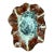 Vintage Organic Form Ceramic Dish For Sale