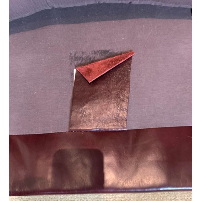1970s Tufted Leather Sofa For Sale - Image 10 of 11