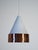 Metal Scandinavian Pendant Lamp with Copper Circle by Hans Agne Jakobsson, 1960s For Sale - Image 7 of 7