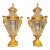Pair of 19th C. Signed Baccarat Palace Urns For Sale