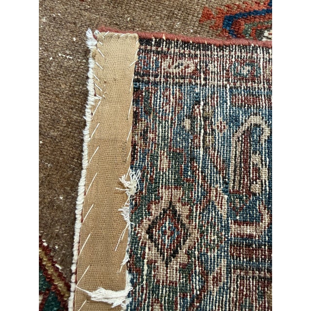 3ft 9in X 5ft 9in Hamadan Iranian Area Rug For Sale - Image 4 of 11