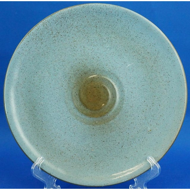 Vintage Futurist-Style Maiolica Plates by Galvani, Pordenone, Italy, 1930s, Set of 4 For Sale - Image 12 of 17