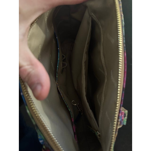 Brahmin Duxbury Azalea Rainbow Shoulder Satchel Bag Rare For Sale - Image 10 of 12