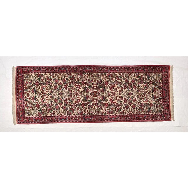 1970s 1970s Vintage Persian Tafresh Runner For Sale - Image 5 of 5
