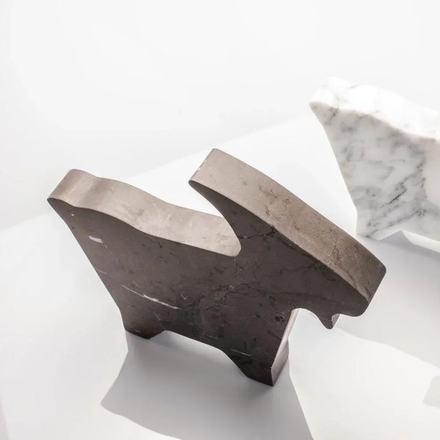 Marble Factory Series Goat by Alessandra Grasso For Sale - Image 6 of 7