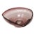 Vintage Amethyst Glass Catch-All With Controlled Bubbles For Sale