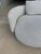 Oyster Beige Boucle Modern Curved Sofa, Paul Michael Company For Sale - Image 4 of 9