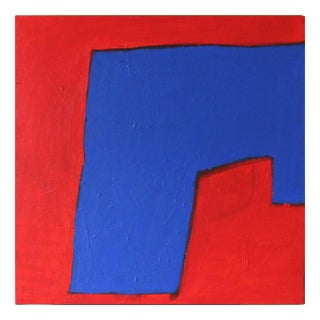 Bodasca, Red and Blue Osmosis, 2026, Acrylic Painting on Canvas For Sale