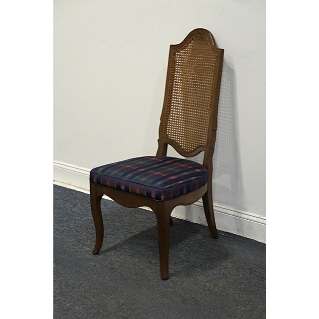 Drexel Drexel Heritage French Accent Collection Cane Back Dining Side Chair For Sale - Image 4 of 9
