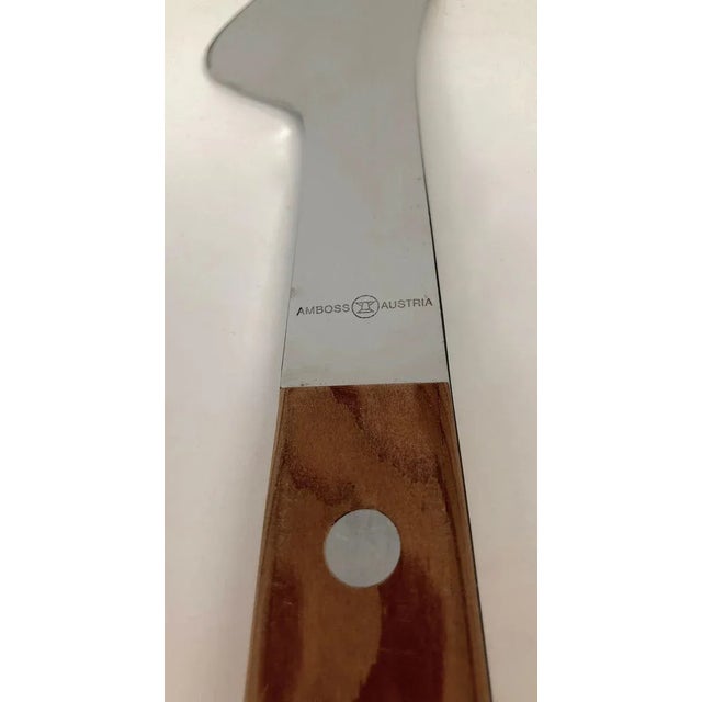 1960s Mid-Century Carving Knife and Fork from Amboss, Austria, 1960s, Set of 2 For Sale - Image 5 of 7