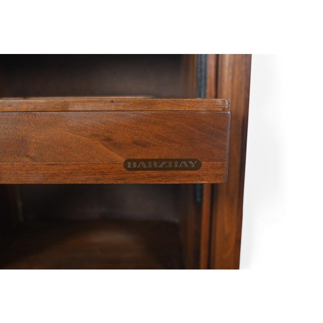 1960s Barzilay Tambour Stereo Cabinet in Walnut For Sale In San Francisco - Image 6 of 11