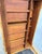 British Colonial Burnt Bamboo and Grasscloth Desk For Sale - Image 10 of 10